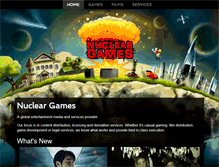 Tablet Screenshot of nucleargames.com